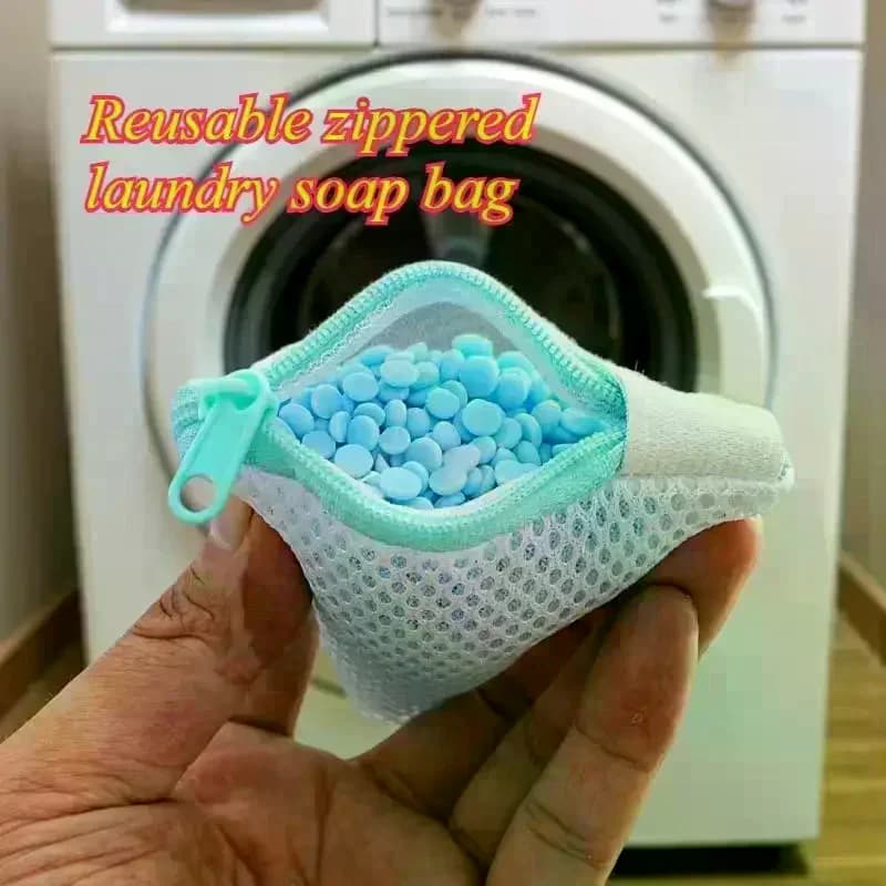 Multi-functional Laundry Bag Small Item & Laundry Detergent Pods Storage Bags With Zipper Closure Laundry Bag Mini