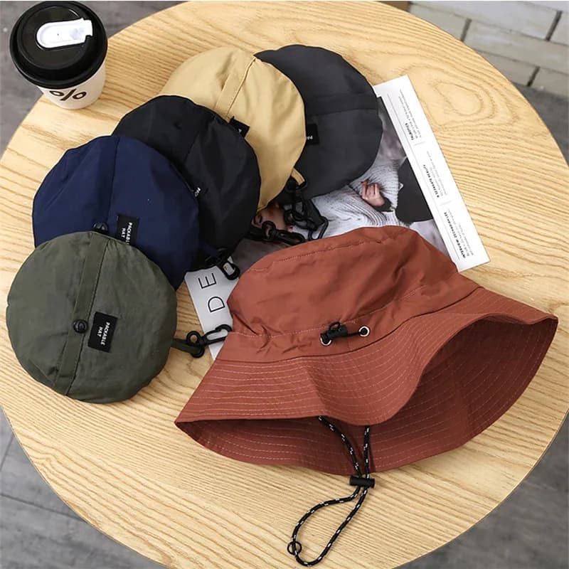 Quick Drying Multifunctional Hat, Windproof, Waterproof, Breathable, with visor, for Men and Women, Solar Protection Anti-UV, Panama Hats for Open Activities