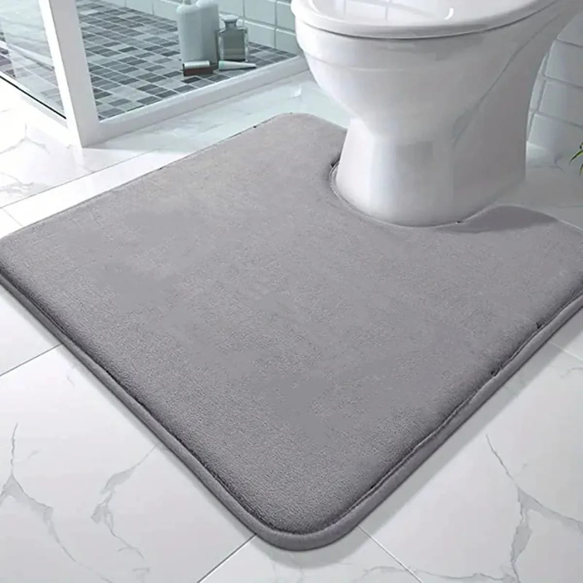 U-SHAPE Tappetino da bagno Tappetino da toilette Tappetino da bagno antiscivolo Tappetino da bagno assorbente Decorazione della casa