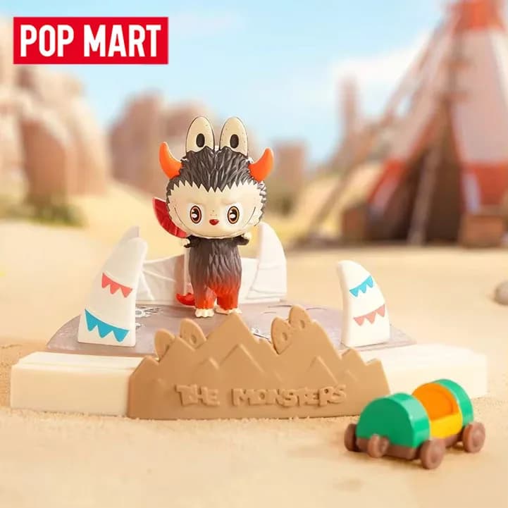 POP MART LABUBU THE MONSTERS Gioca ai giochi insieme Serie Scena Cieca Scatola Giocattoli Kawaii Anime Action Figure Sorpresa Scatola misteriosa