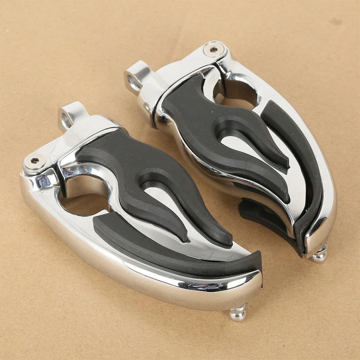 Pedane moto Pedane Supporto maschio per Harley Dyna Softail