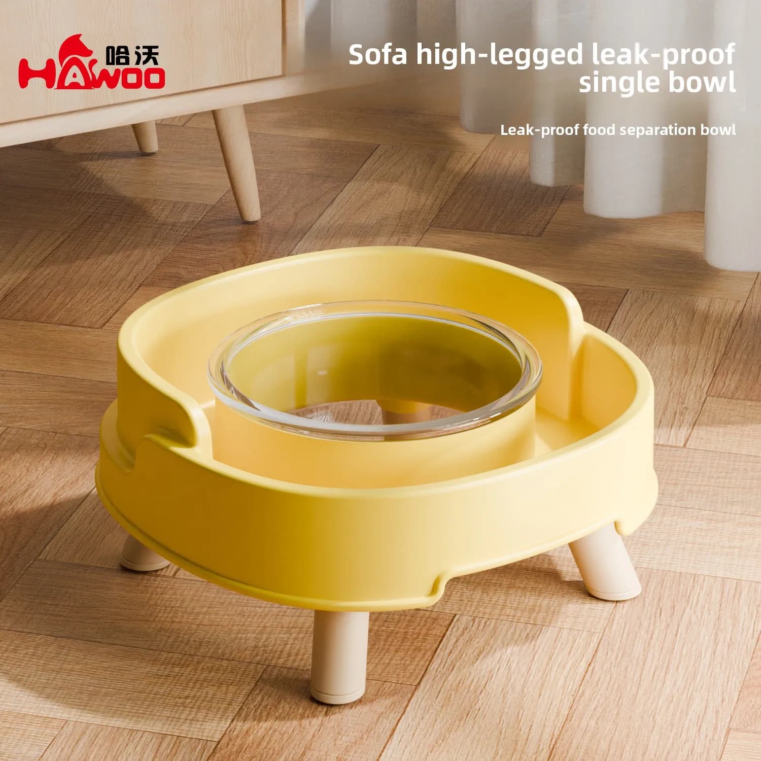 Detachable Single Anti Spill Dog Feeding Bowl For Medium Small Pets Cat Food Bowl Pet Supplies