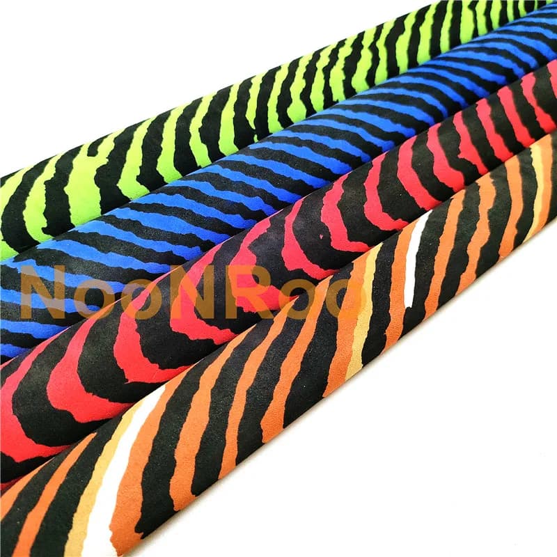 Camo EVA foam for fishing rod handle O/D32mm 430mm long components straight repair rod handcrafted materials handles 1 piece NooNRoo