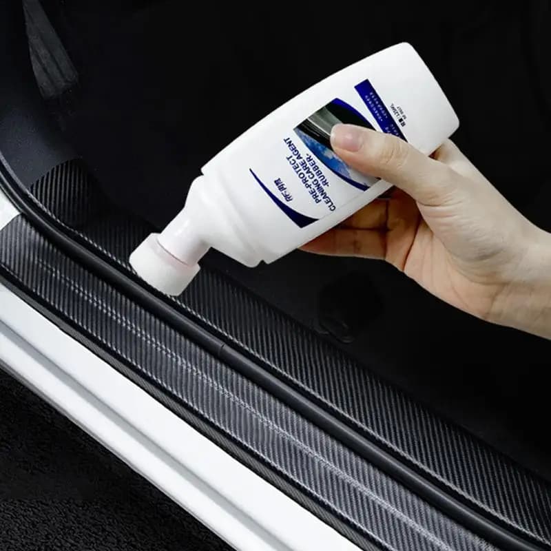 125ml Auto Gomma Polimerizzazione Agente Gomma Rinnovatore Cura Spray Cera Liquida Lucidatura Agente Per La Cura Detergente Per Auto Forniture Per La Manutenzione