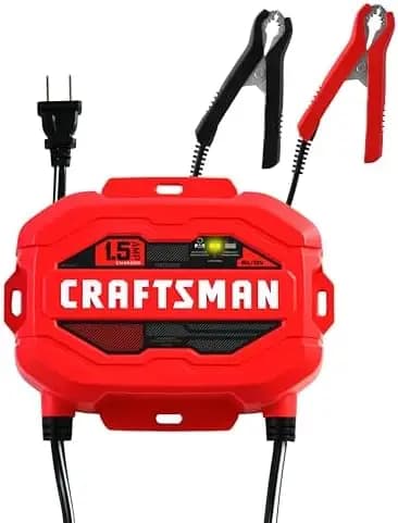 CRAFTSMAN 1.5A – 3-in-1 Charger for Auto 6V/12V, Nautica, Powersport – CMXCESM259