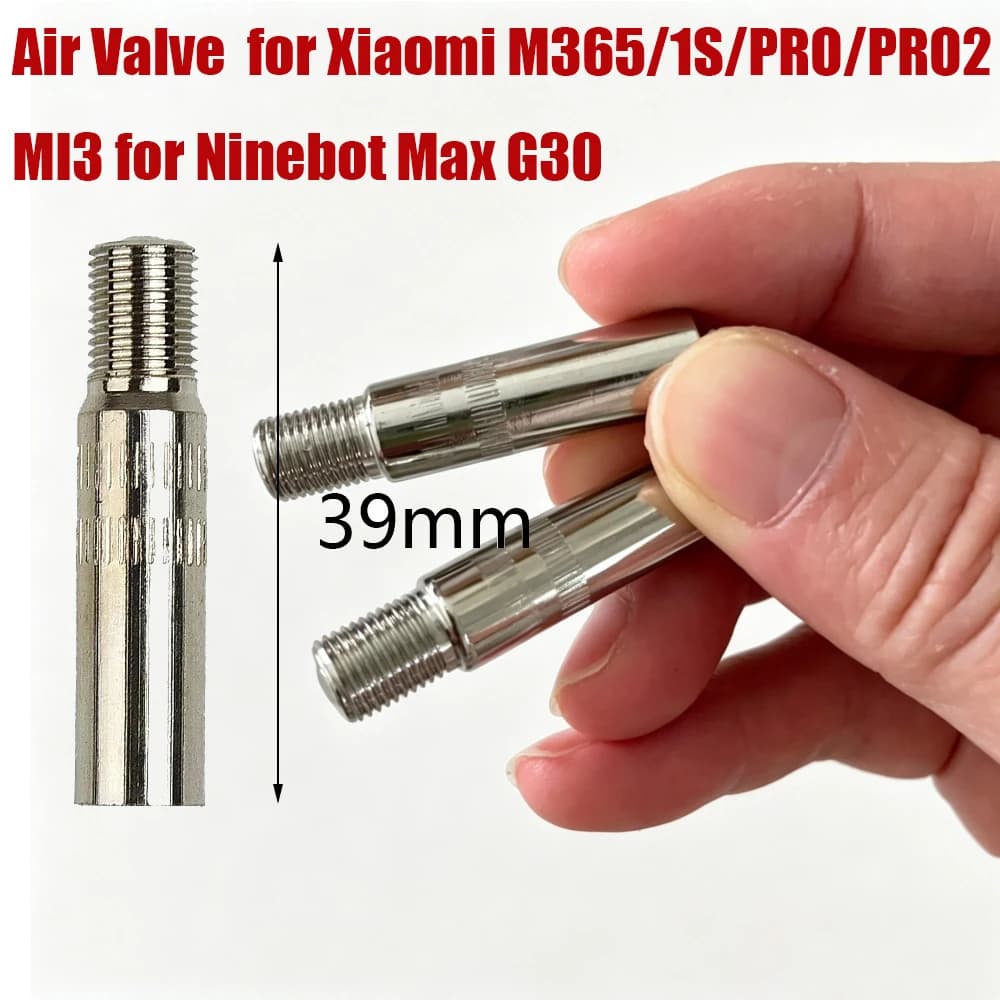 Air Valve Extension Adapter for Xiaomi M365/1S/PRO/2 MI3 for Ninebot Max G30 Electric Scooter Inflatable Nozzle Replacement Part