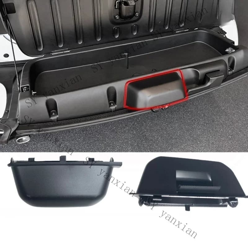 SY+ Tailgate Trunk Door Lock Cover For Mercedes Benz Smart Fortwo 453 Coupe 2015-22；