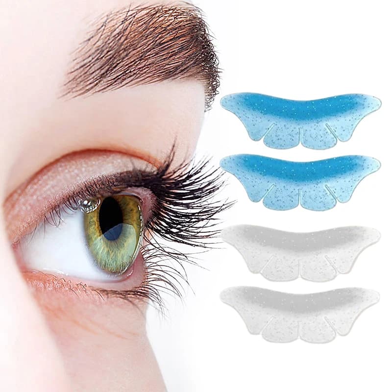 Z. 1 Butterfly Silicone Bearing Paio for Permanent Eyelashes, Wall Mounting Sticks, Lifting Shields, 3D Eyelash Appliance Tools