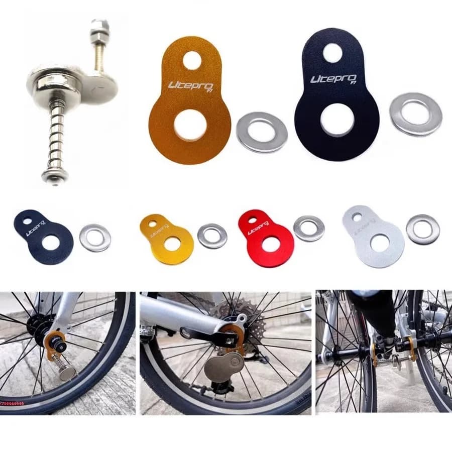 Litepro Staffa di fissaggio magnetica per bici pieghevole Telaio per bici pieghevole Ruota a montaggio fisso Accessori per biciclette pieghevoli