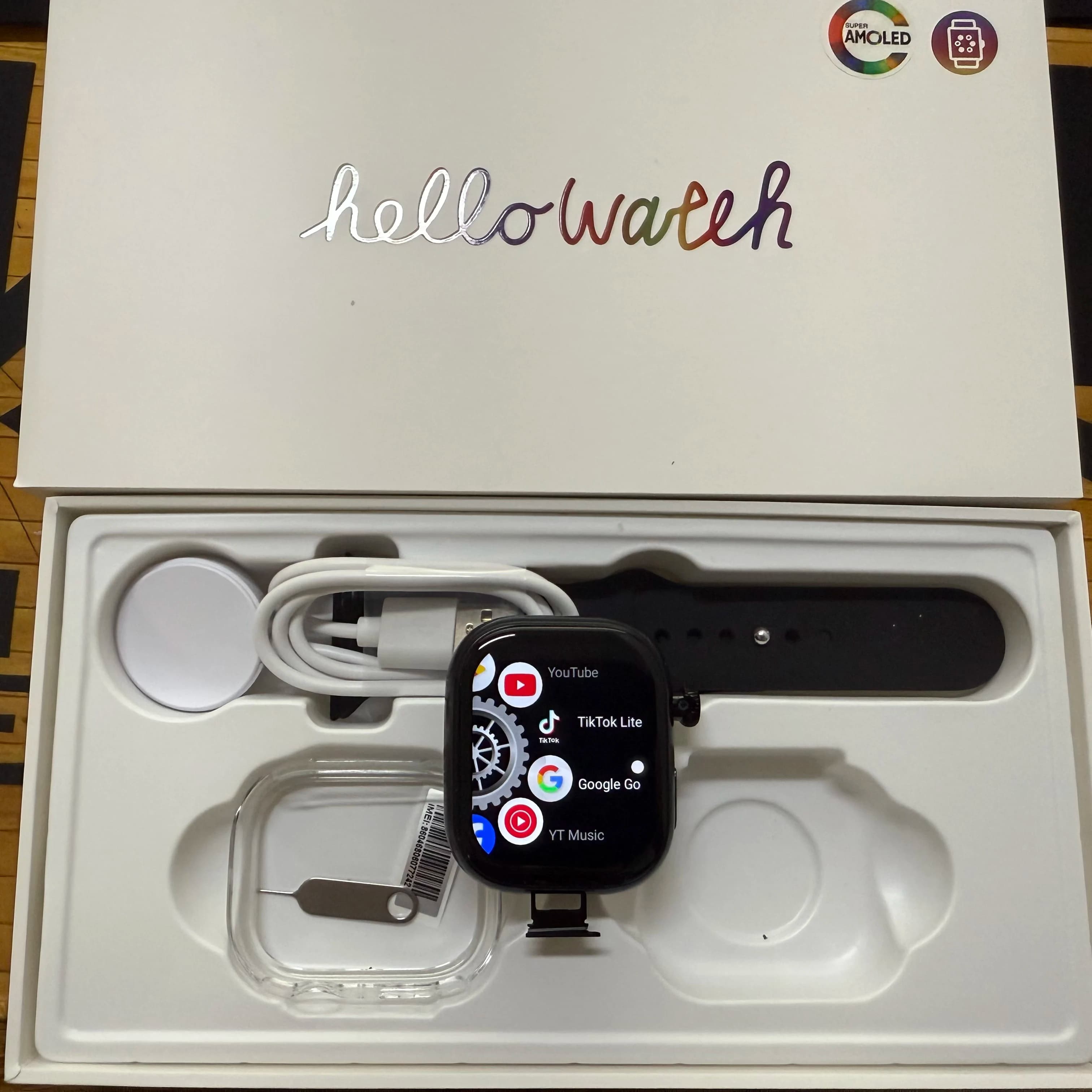 Smartwatch VP29 Serie VP Originale, Display 2.29 Pollici, Android 10.0, 5G LTE, con 180 Funzioni ° Telecamera Rotante con GPS, Connessione Wi-Fi e App Store