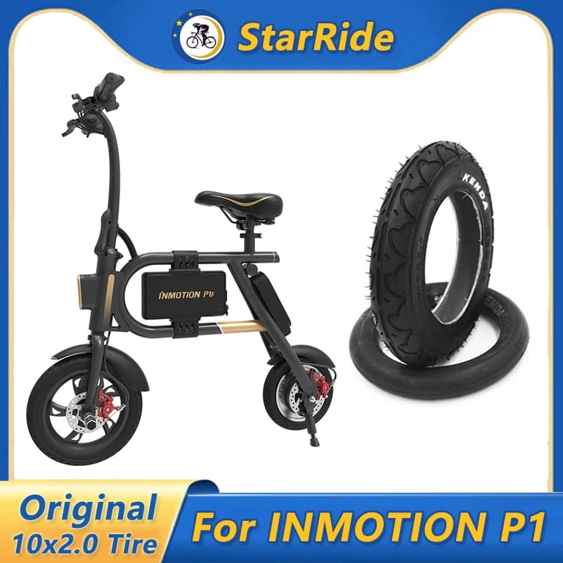 Pneumatico originale 10x2.0 per INMOTION P1/P1D/P1F accessori per Scooter elettrici 10 pollici KENDA pneumatici gonfiaggio tubi ruota pneumatico esterno