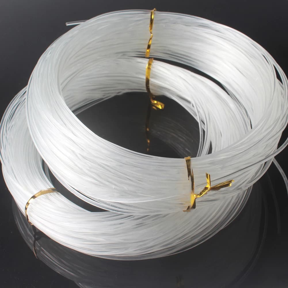 1pc Fishing Line 98.4ft Monofilament Long Line Fishing Rope Boat FishingLine Spearfishing Line 1.6/1.8/2mm For 320lb 370lb 440lb