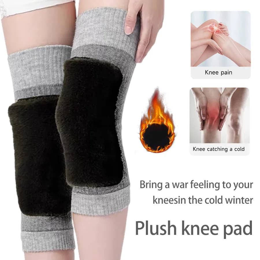 Women's Winter Knee Pads Women's Hot Knee Pads Old Mushroom Knee Pads Scaldamuscoli Addens Breathable Stretch Sleeves