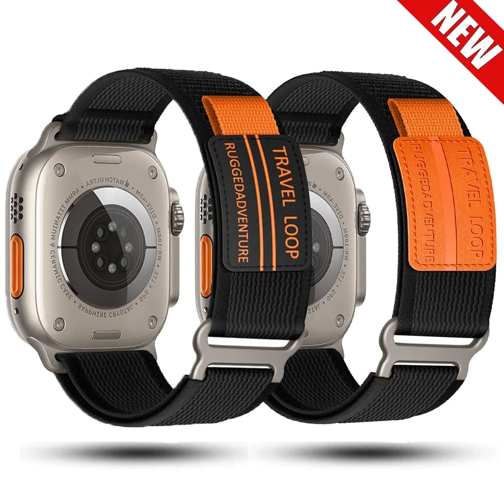 Cinturino per Apple watch Ultra band 49mm 44mm 45mm 42mm 41mm 40mm Trail loop Bracciale correa in pelle iWatch Series 9 8 7 6 5 4 3 SE