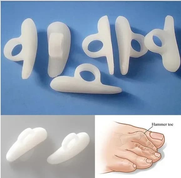 Manicotto protettivo per punta a martello Punta in silicone Cura dell'allattamento della cura dei piedi delle donne Accessori per scarpe con tacco alto Protezione delle dita dei piedi