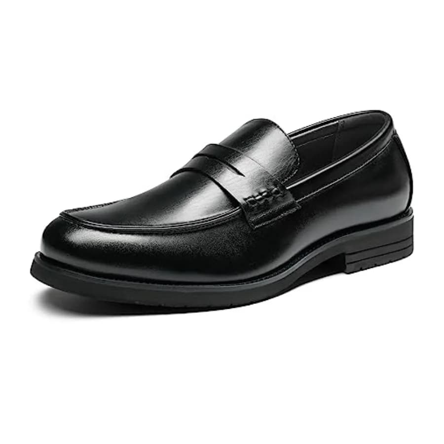 Mocassini eleganti da uomo senza lacci, scarpe formali da lavoro