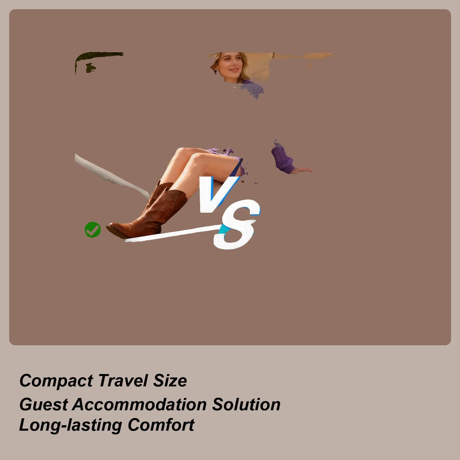 Outdoor Camping Air Mattress Folding Inflatable Pad For Sleeping Adventure Travel Backpacking Household Picnic Tent