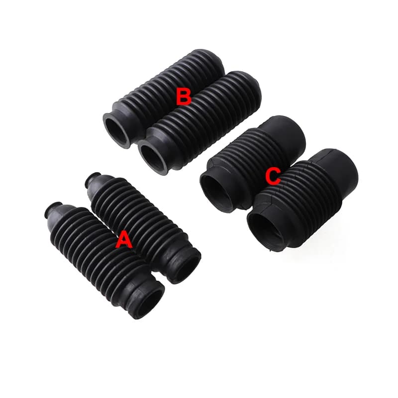 2Pcs/lot Gear Rack and Pinion Bellows Kit Rubber Gear Boot Cover For Steering Gear Rack & Pinion UTV ATV Buggy Go Kart Golf Bike