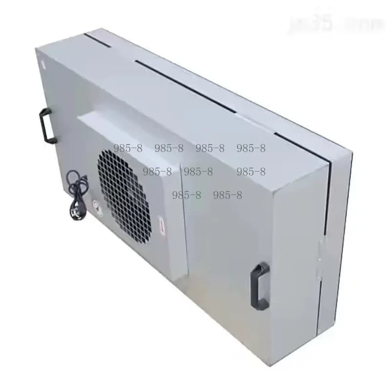 Class 100 Cleanroom Industrial Fan Air Purifier, HEPA High Efficiency Particle Filtration Dust Removal Unit