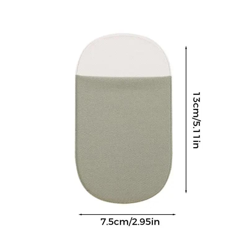 Adhesive Back Storage Bag For I-Pad Laptop Reusable Reposition Cable/Mouse/Powerbank Pouch Tablet Accessories Holder Elastic