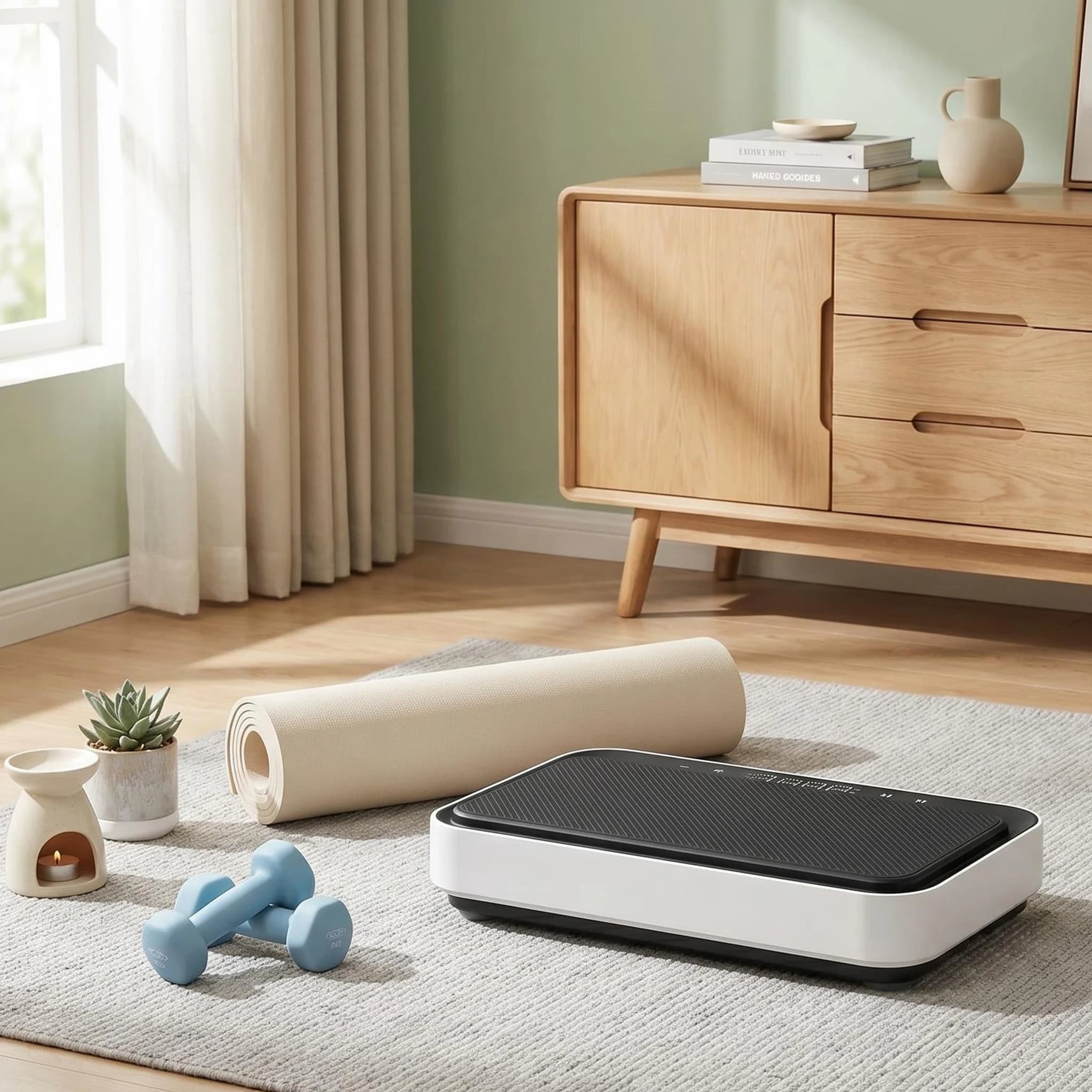 Whole Body Training Vibration Machine 3D Exercise Fitness Vibration Plate Machine for Weight Loss