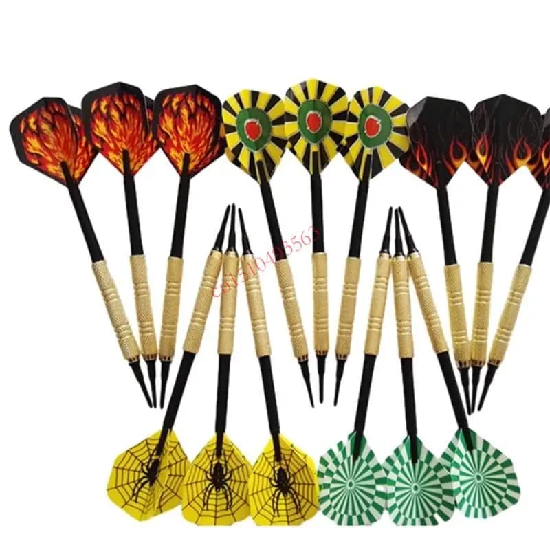 15 pezzi punta in plastica morbida ferro nichelato albero in plastica con punte morbide 448C