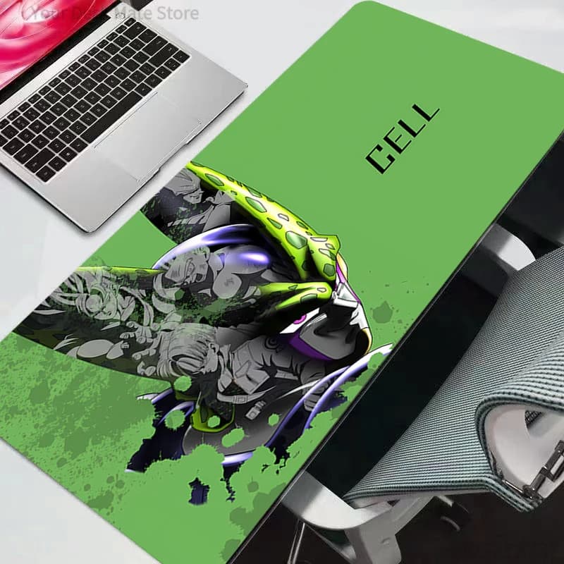 Tappetino per mouse grande Dragon Ball DBZ Gamer PC Computer Tappetini per mouse di grandi dimensioni Tappetino da scrivania Tastiera Accessori per giochi anime Nuovo tappetino per mouse