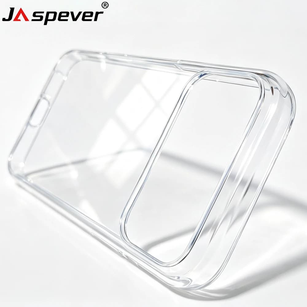 For iPhone 18 17 Air 17e 16 16e 15 14 Plus 13 12 11 Pro Max Case Silicone Transparent Ultra Thin Shell For iPhone18ProMax 18Pro