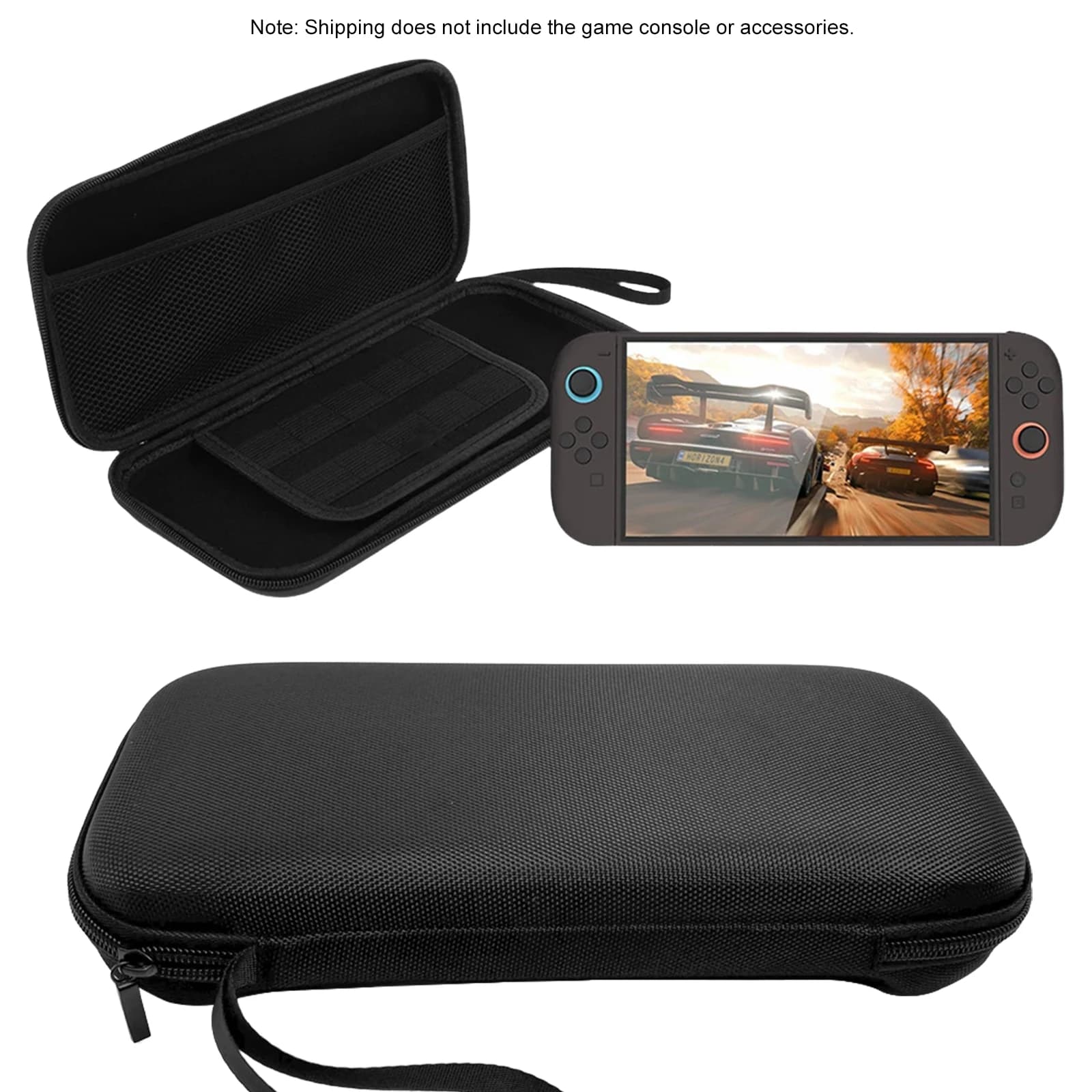 Custodia da Viaggio Portatile con Tasche a Rete, Cover Protettiva Leggera con 10 Slot per Schede di Gioco per Nintendo Switch 2
