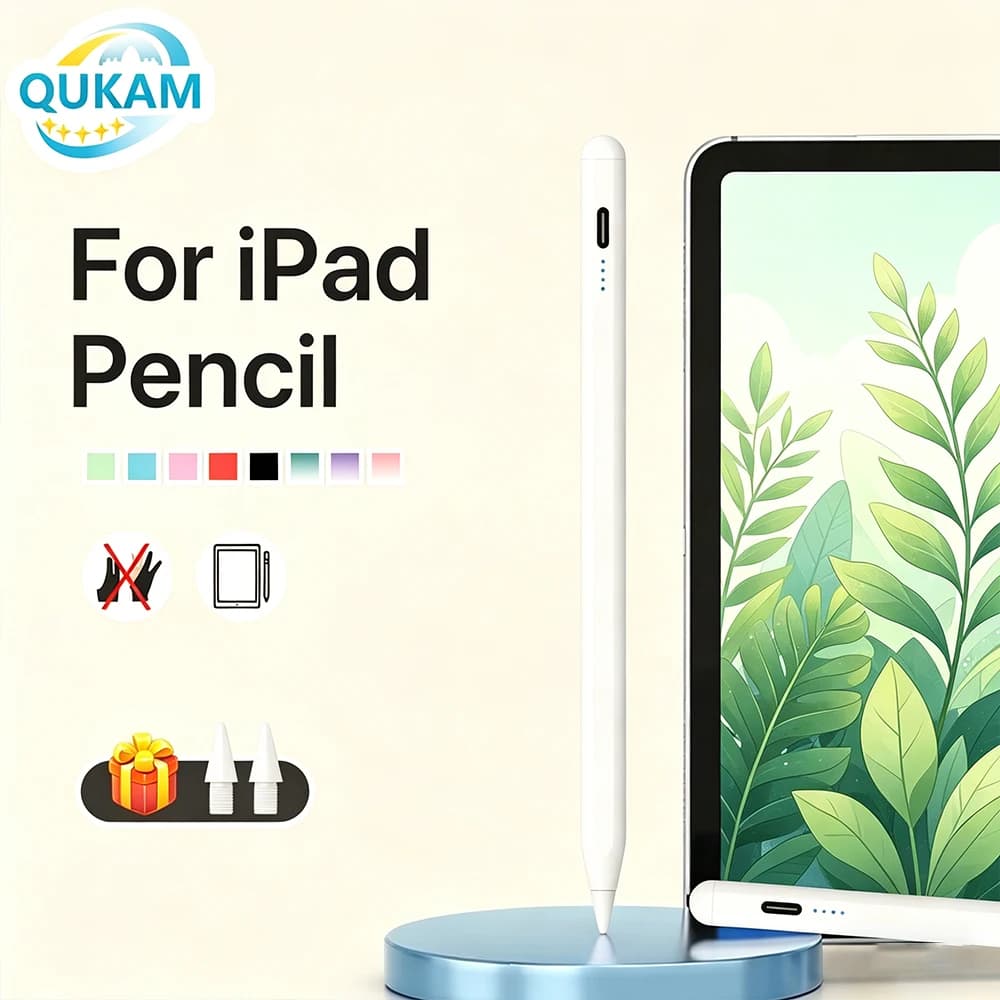 Nuova Penna Stilo 2026 con Rilevamento del Palmo per iPad A16 2025 Air 6 M2 Pro 11 12.9 Air 5 4 10.9 10a 9a Gen Mini 6 7 Penna Magnetica