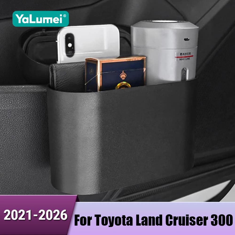 Auto Sedile Posteriore Appeso Bidone della Spazzatura Con Coperchio Per Toyota Land Cruiser 300 LC300 2021 2022 2023 2024 2025 2026 Bidone della Spazzatura accessori