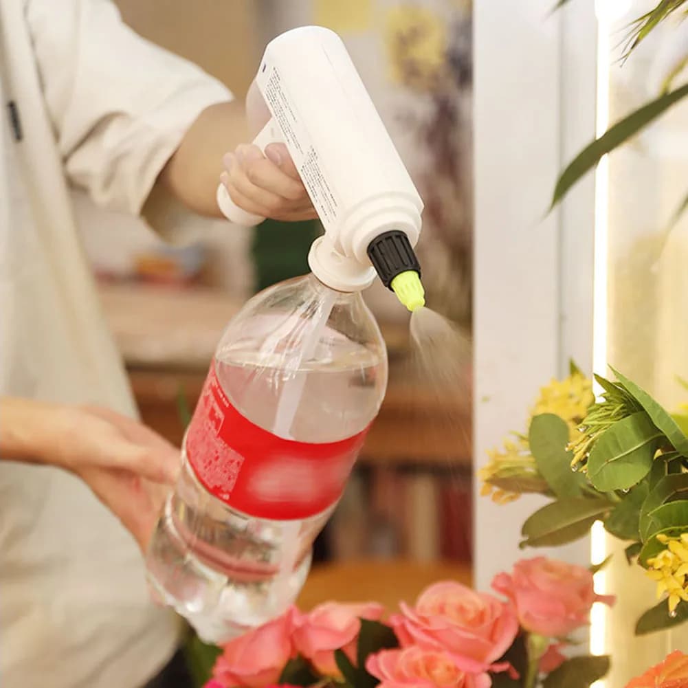 Ugello per Tubo dell'Acqua Portatile Domestico, Spruzzatore Elettrico ad Alta Pressione Regolabile per Irrigazione di Fiori e Alberi