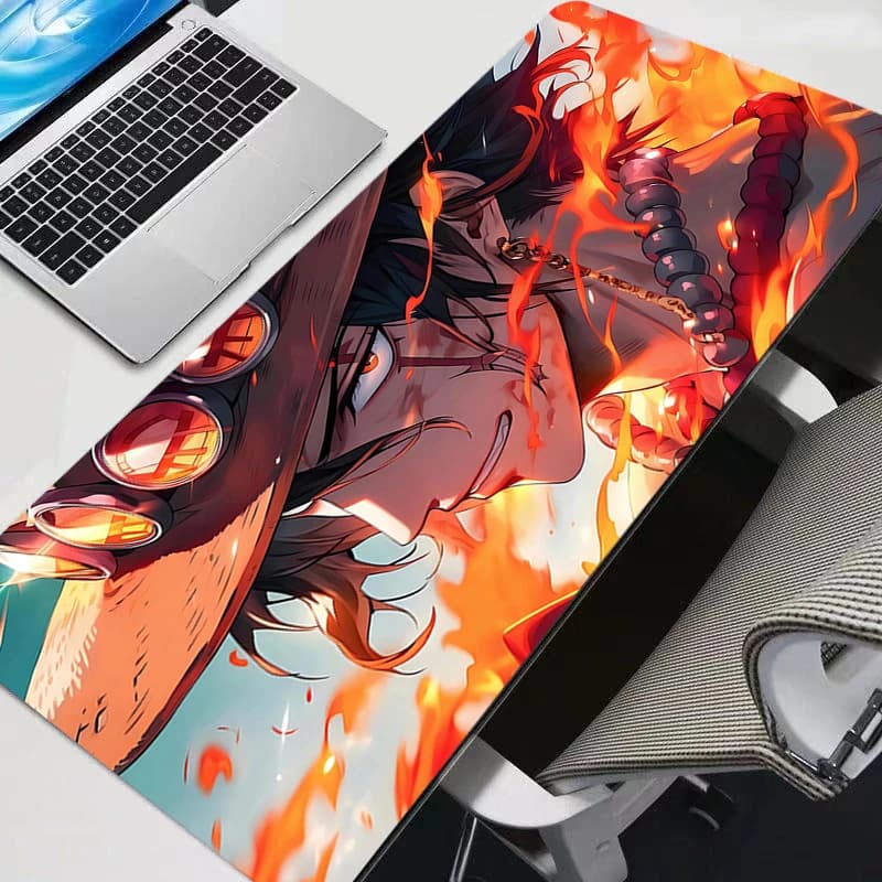Tappetino per Mouse da Gaming One Piece, Accessori Anime, Tappetino da Scrivania Grande XXL per PC, Tastiera e Tablet, Nuovo