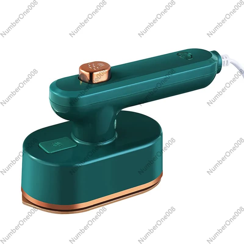 Ferro da Stiro a Vapore Portatile Pieghevole, Mini Ferro da Viaggio per Vestiti, Ferro da Stiro a Vapore 2-in-1 a Secco e a Vapore per Casa, Anti-piega Portatile