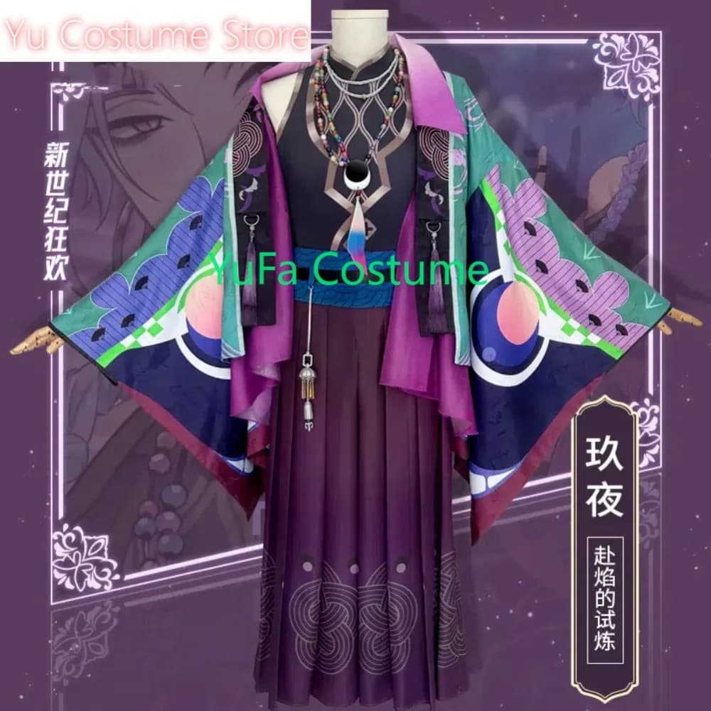 Nu Carnival Kuya Go To The Trial of The Flames Costume Cosplay Cos Gioco Anime Party Uniform Hallowen Gioca a Ruolo Abbigliamento