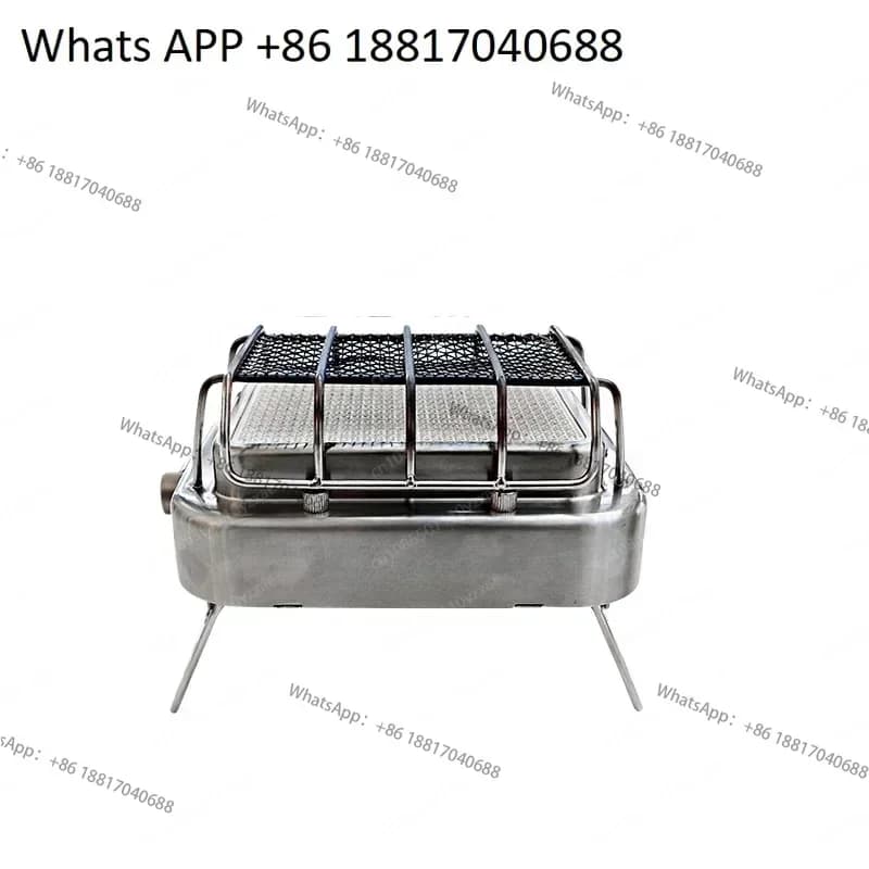 Outdoor stove Camping gas stove Portable stove Multi-functional heated stove with pressure stabilization