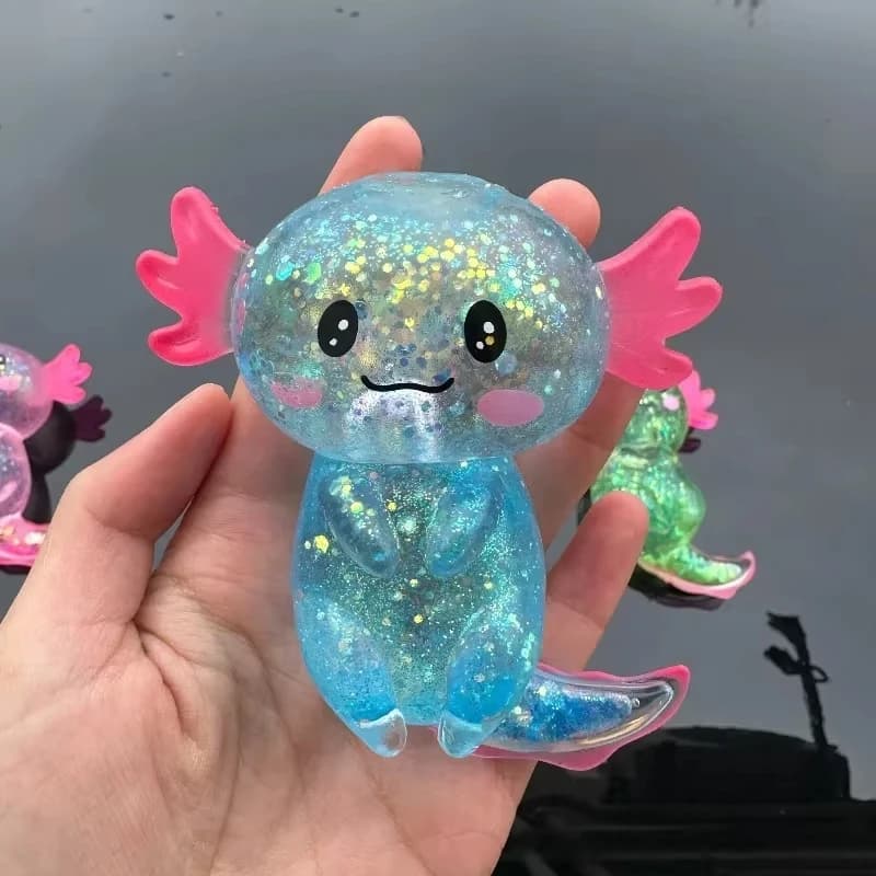 Squishy Malt Sugar Stretchy Salamander Maltose Fidgets Toys Soft Rebound Squeeze Toys Creative Birthday Gifts for Adults Kids