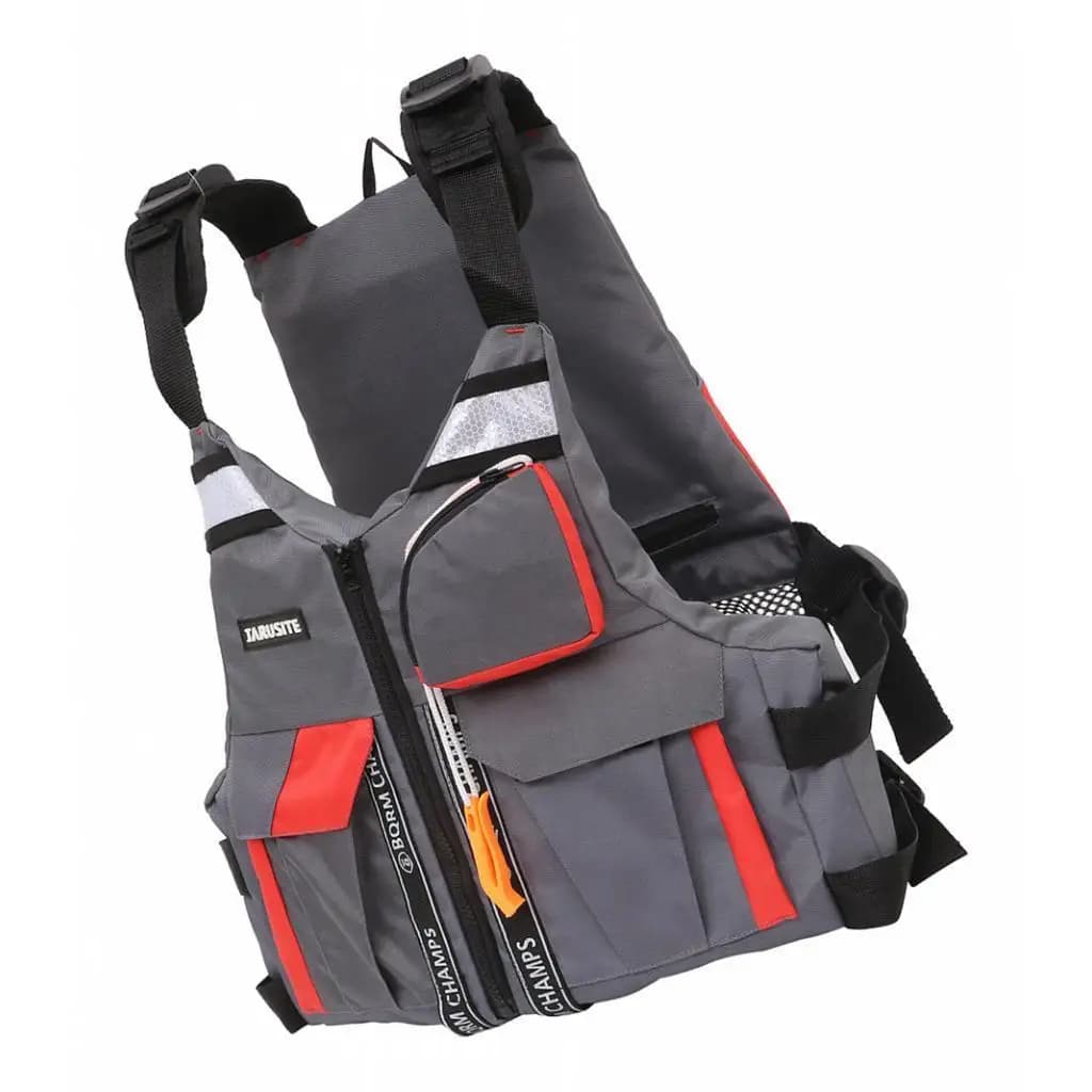 Unisex Fishing Life Jacket Water Resistant Mesh Flotation Device Buoyancy Vest for Kayak Raft Boating Outdoor