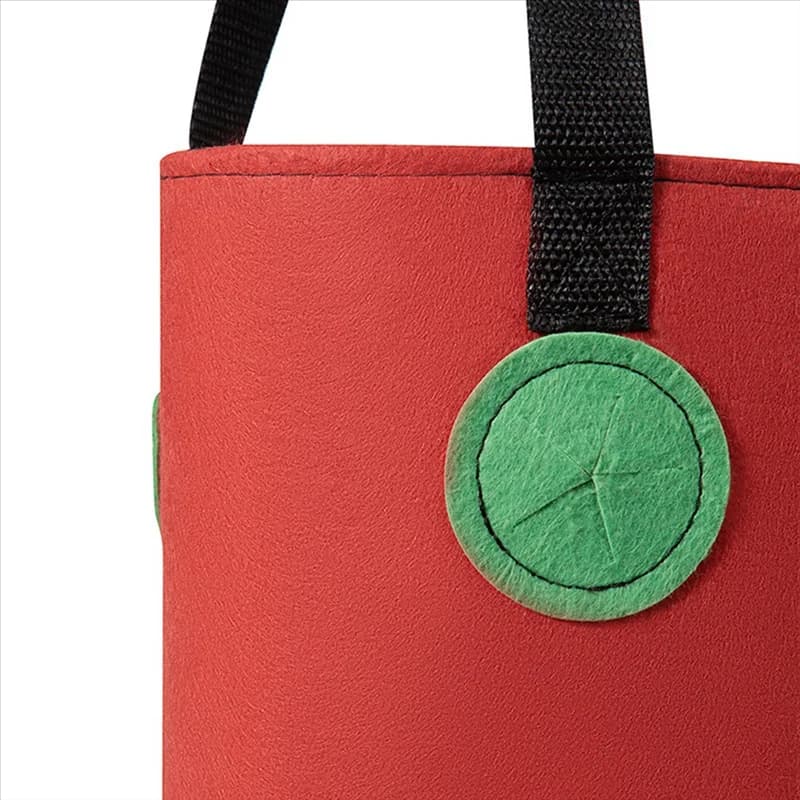 ABUP-1 Pz Multi-Funzione 12 Fori Feltro Appeso Pomodoro Grow Bag Fioriera Verdura Pianta di Fiore Grow Borse Giardino Vaso per Piante, Durabl