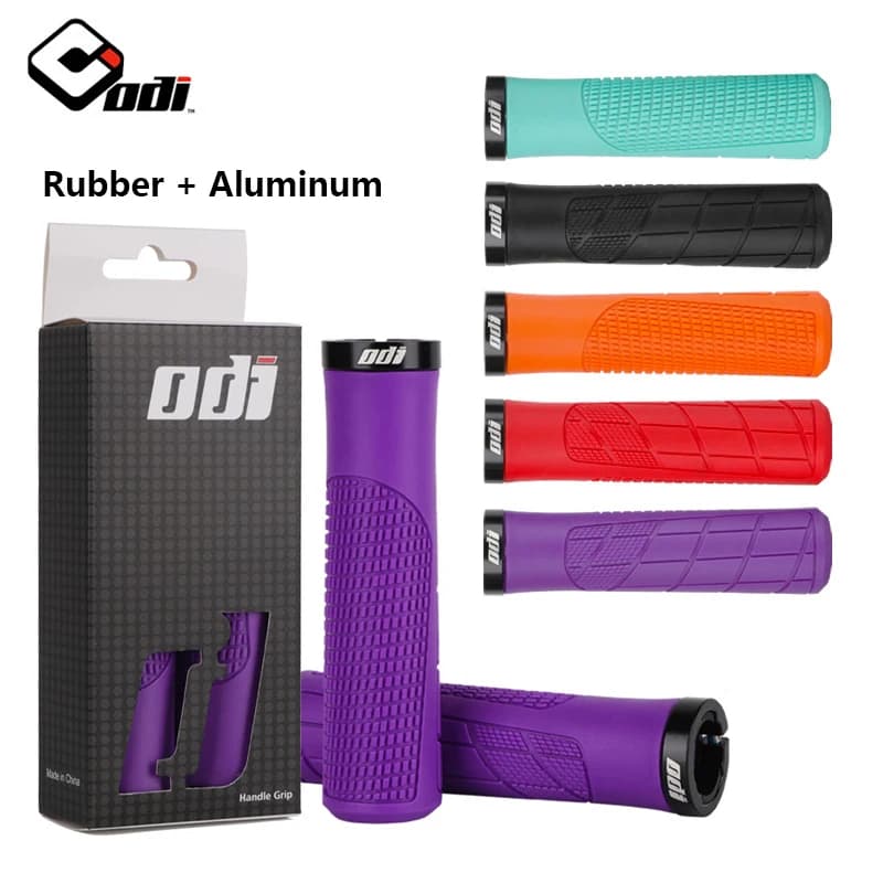 Rubber Bicycle Handlebar Grips MTB Lock-on Grip Shockproof Non-slip Mountain/Road Bike Handle Cover Bike Accessories