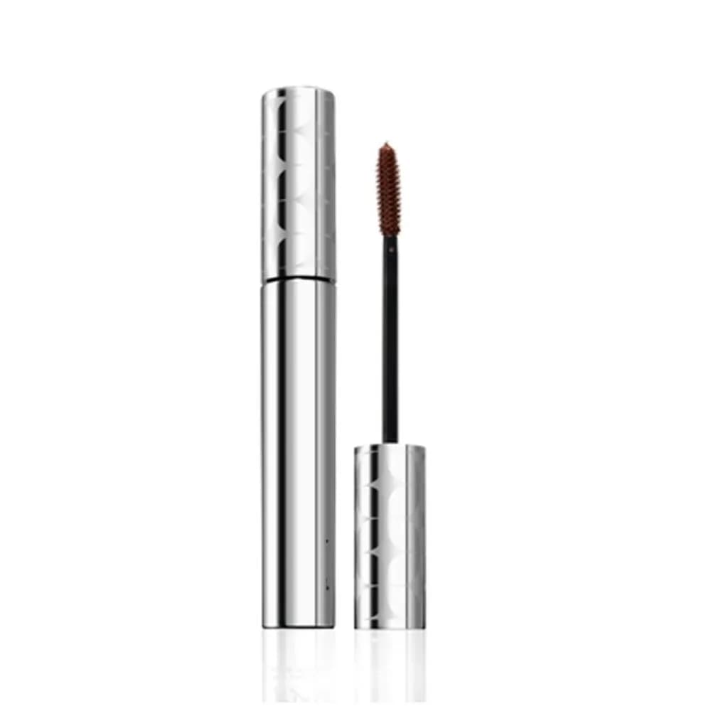Mascara colorato colorato Piccolo tubo d'argento Mascara liquido impermeabile per ciglia Trucco Occhi Mascara nero con lunghezza del volume per il trucco degli occhi
