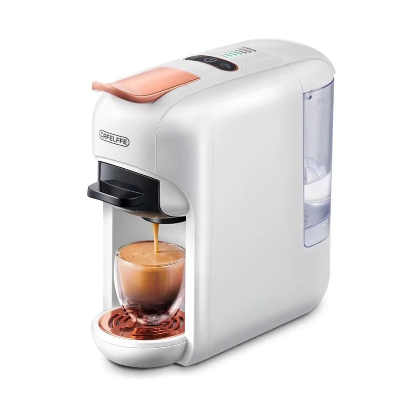5In1 NES/DG/KCUP/ESE Pod Black Espresso Portable Travel Hotel Room Mini Commercial Universal Capsule Coffee Machine 606
