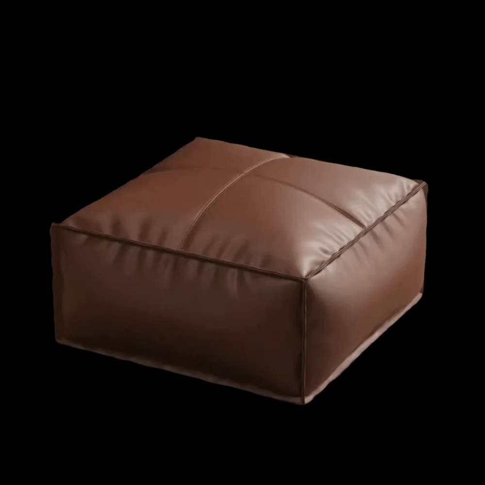 Round Seat Cushion Cover Large Capacity Embroidery Sofa Stool Cover Unstuffed Waterproof Pumpkin Pouf Cover Meditation Use