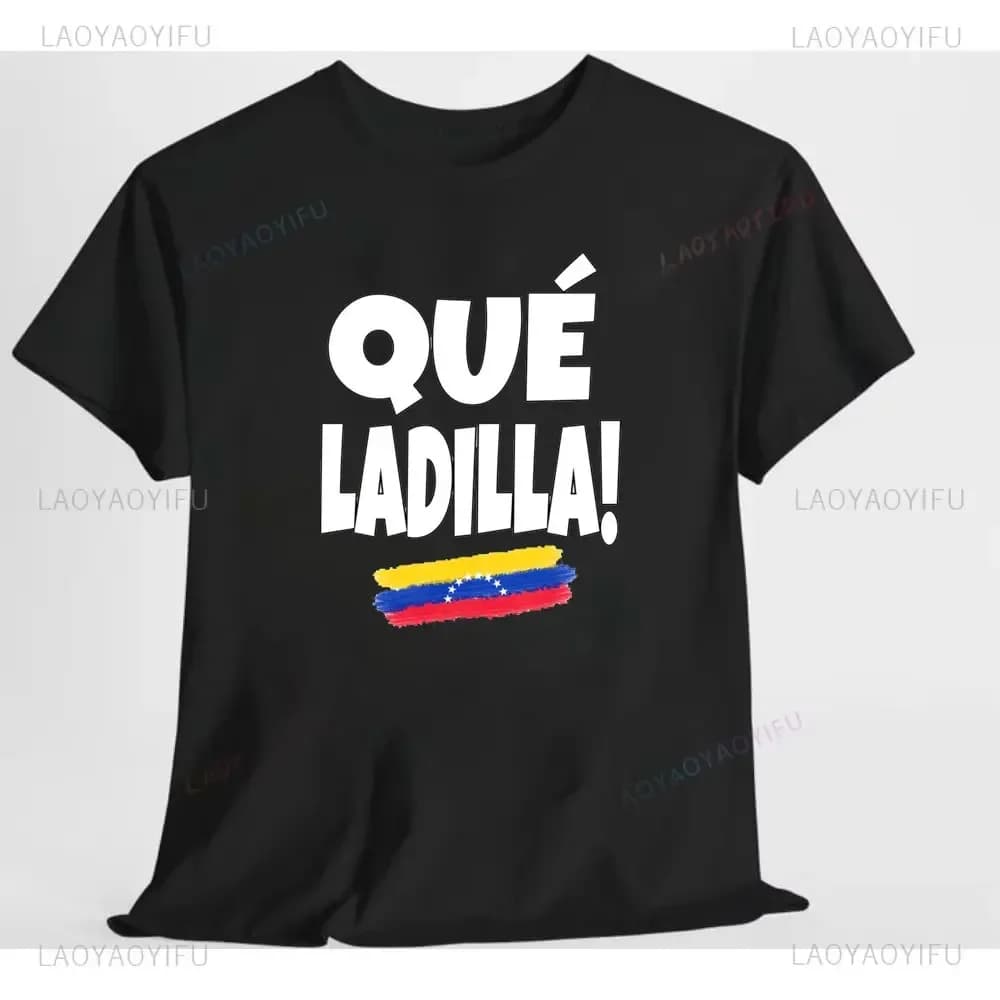 Venezuela Hasta El Final Tshirt Venezuela T-shirt per uomo Donna Venezuelan T-shirt in cotone T-shirt a maniche corte Abiti estivi