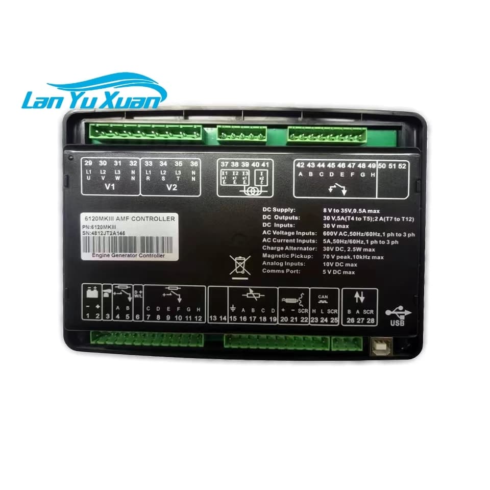 Nuovo prodotto DSE6120MKIII DSE6120MK3 DeepSea Controller AMF di fabbrica cinese per tosaerba motore controller generatore gruppo elettrogeno