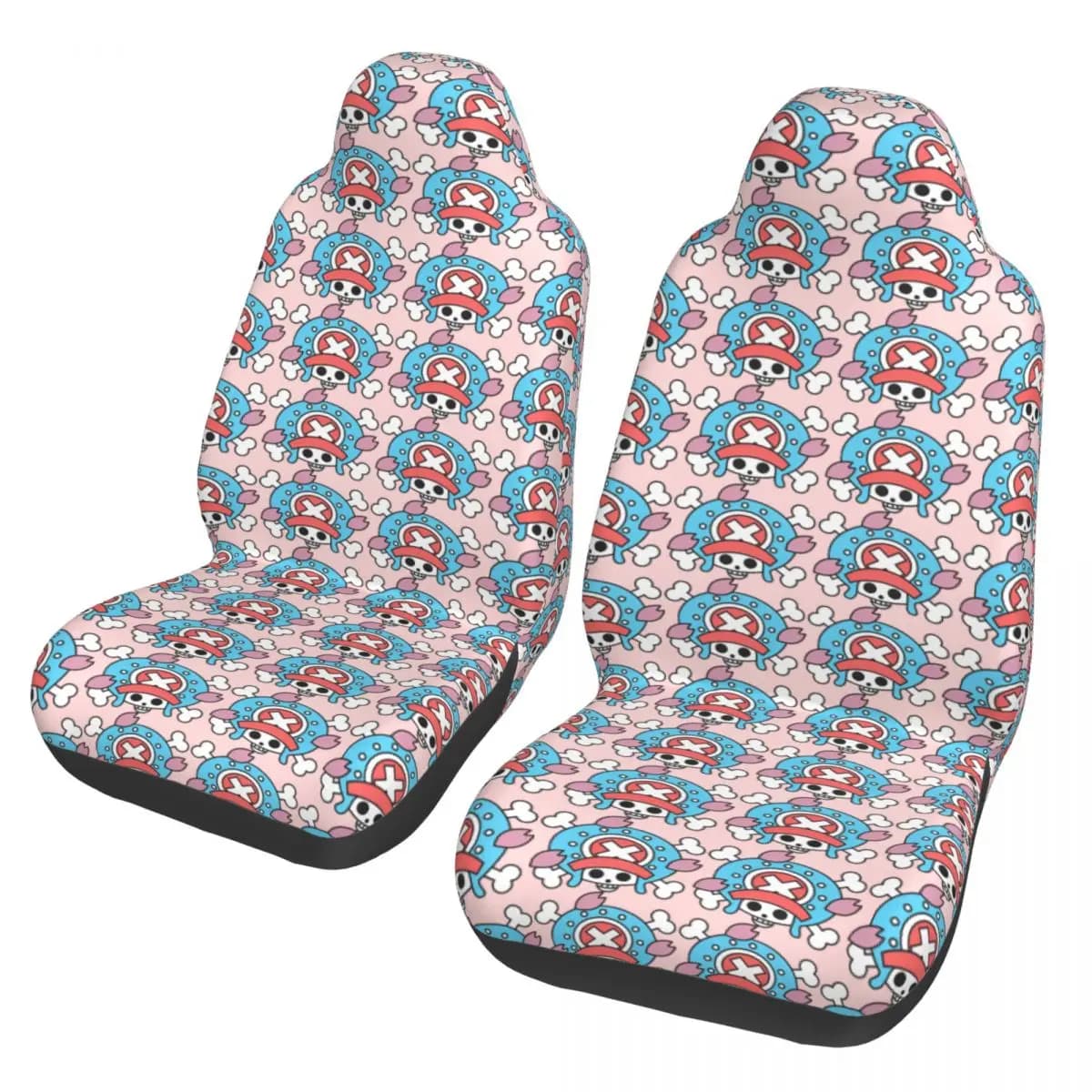 Tony Chopper One Piece Flag Universal Car Seat Cover, suitable for all seasons, for all types of models, hunting seat covers
