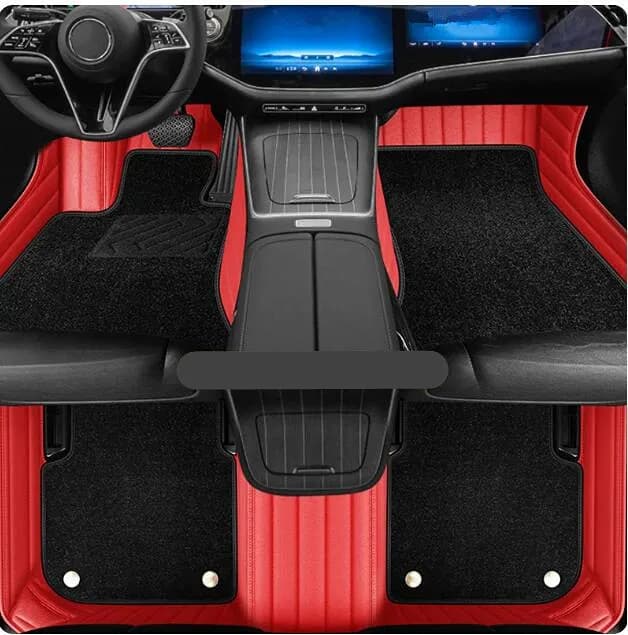 High quality rugs, Custom special car carpets for Mercedes Benz AMG GLC 43 SUV X253 2022-2015 double layers floor mats for GLC43