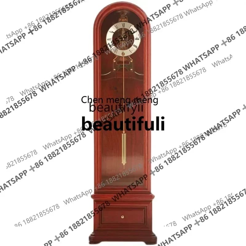 AB Orologio da pavimento Soggiorno Orologio da scrivania per la casa Orologio da pendolo a carica vecchio stile creativo da tavolo di grandi dimensioni R