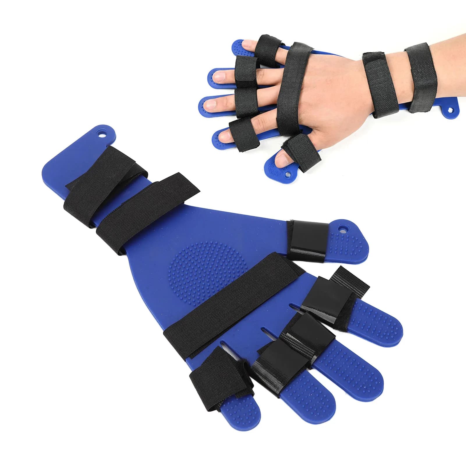 Mano Polso Dito Plantari Stecca fissa Tastiera Ictus Emiplegia Supporto per la mano Tutore Strumento di allenamento Scheda correttore per dita