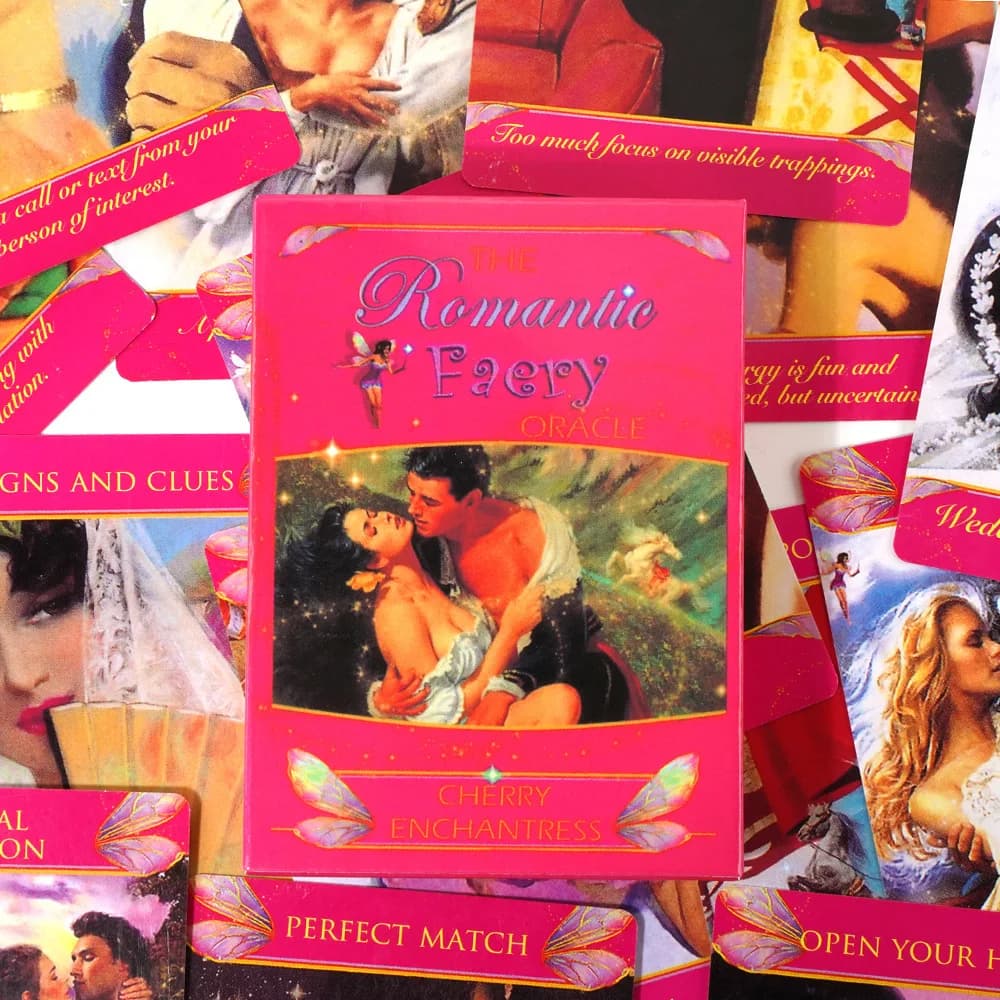 The Romantic Faery Oracle Cards Divination Deck Versioni inglesi Edizione Tarocchi Gioco da tavolo per la festa